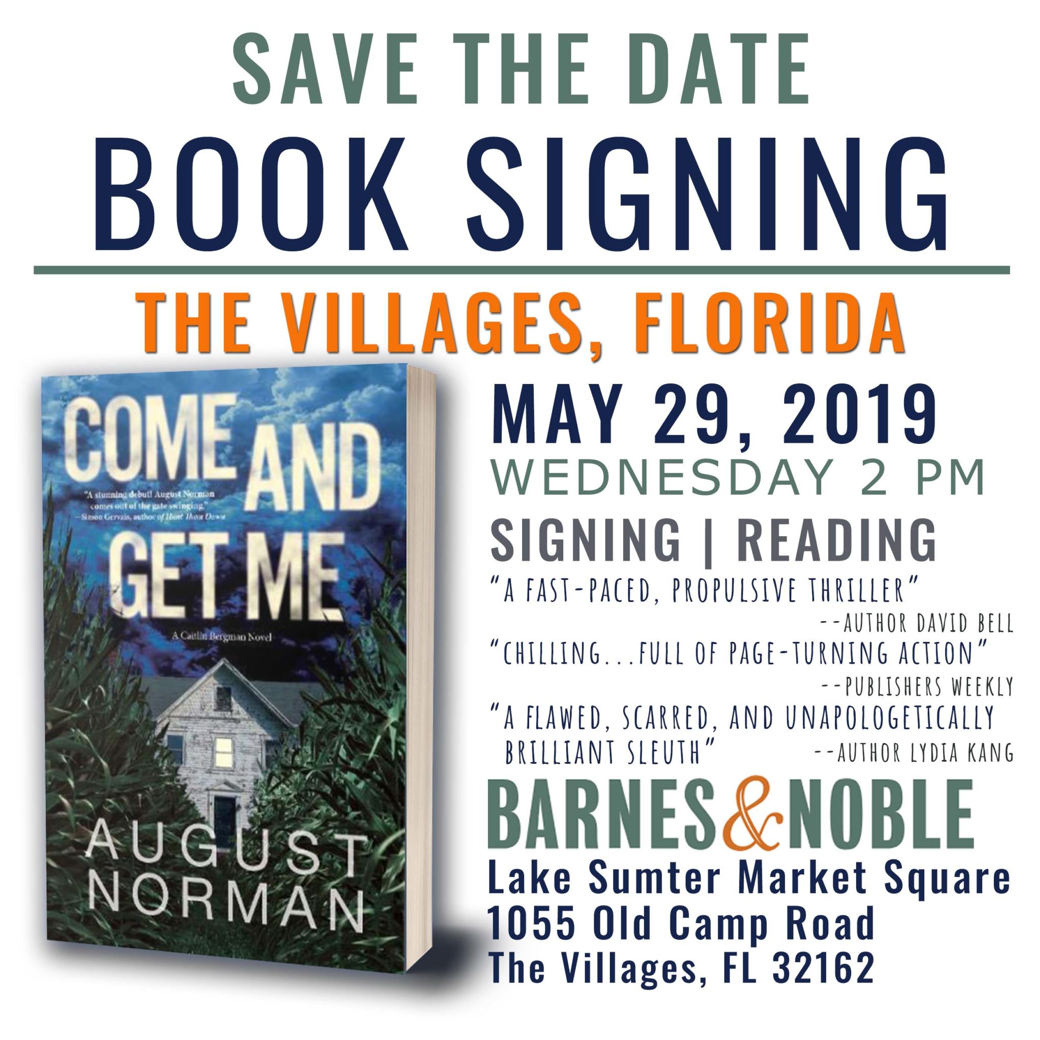 Book Reading And Signing Barnes And Noble The Villages