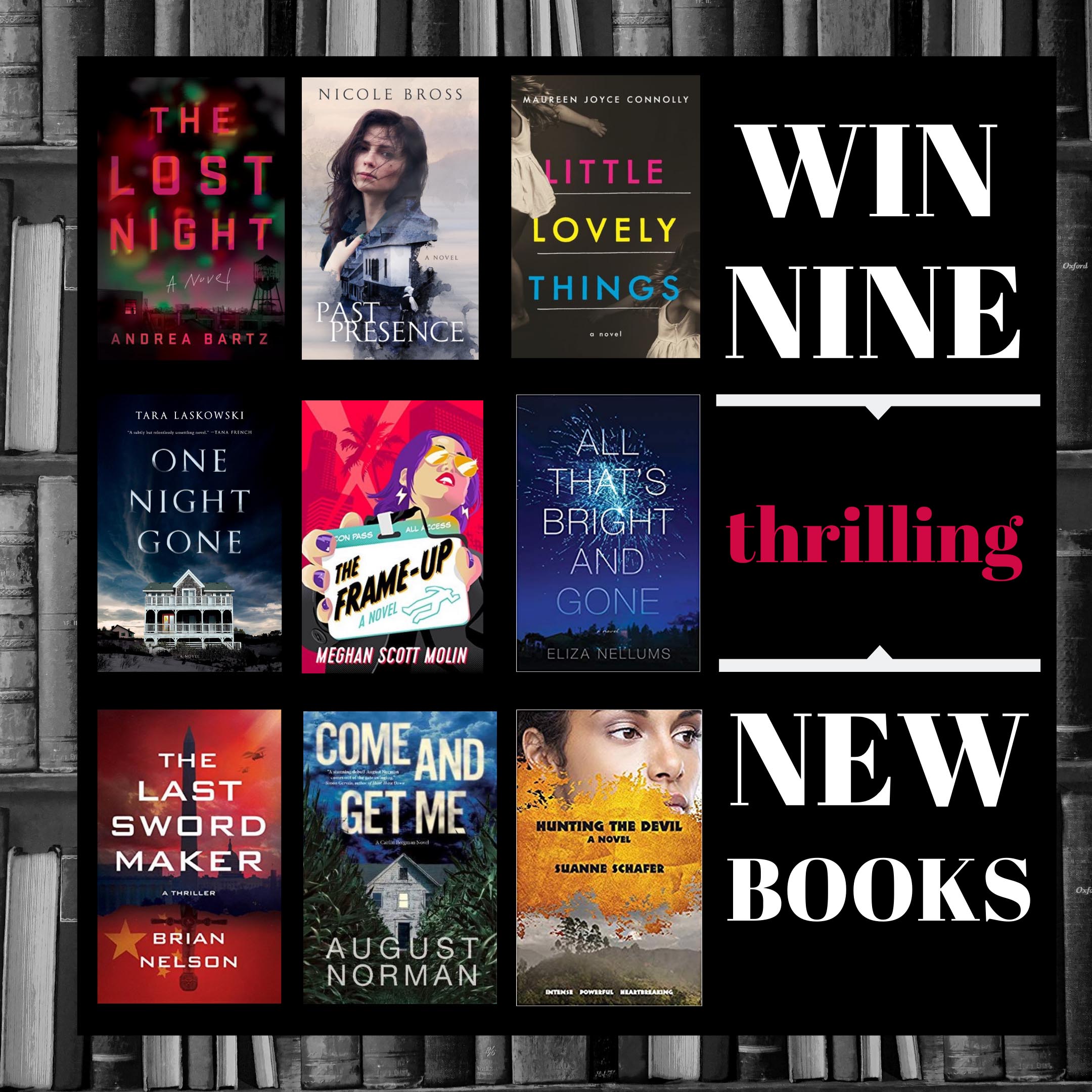 Read more about the article Nine Book Thriller and Mystery Giveaway
