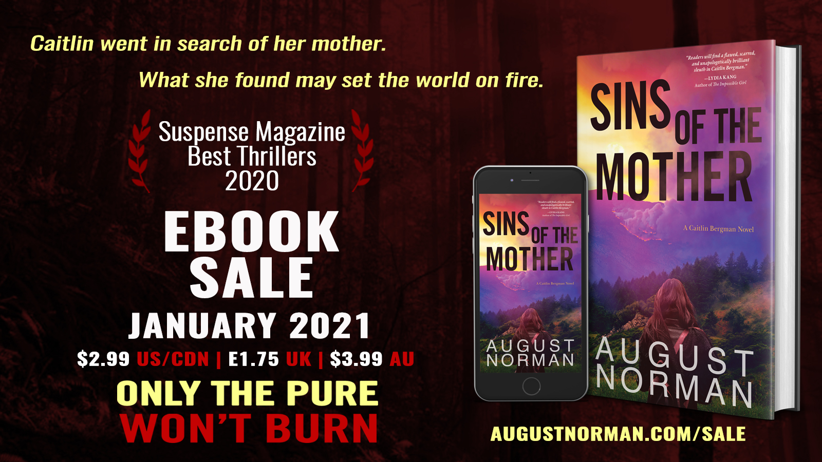 Read more about the article Sins of the Mother by August Norman only 2.99 during January 2021